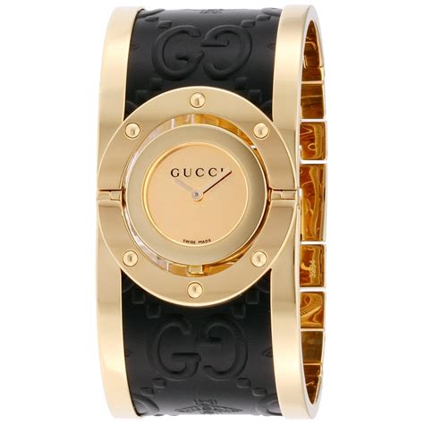 gucci womens gold bangle watch|Gucci bangle watch vintage.